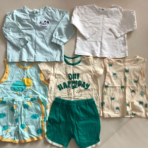 아기옷, 내복, 기본티 일괄판매