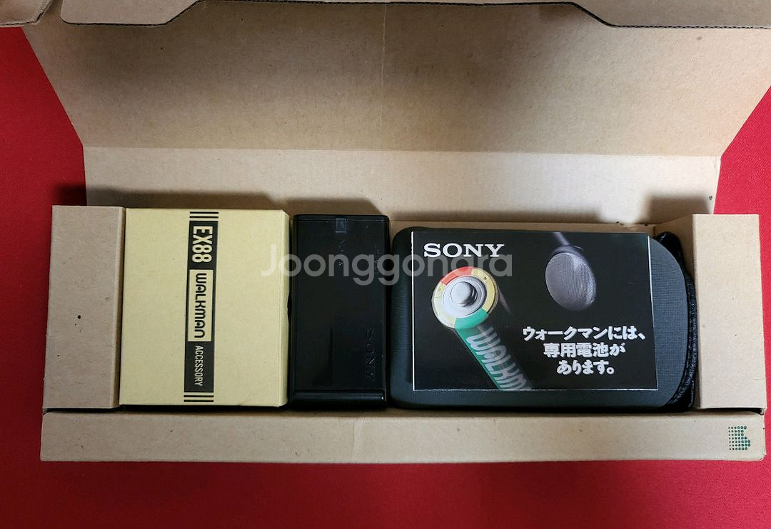 소니워크맨 WM-EX88 민트급 박스풀셋 정상작동품--1