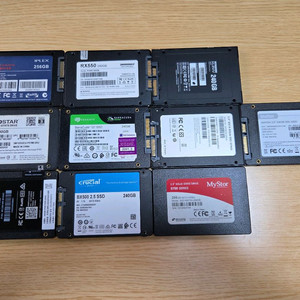 각종 SSD 팝니다