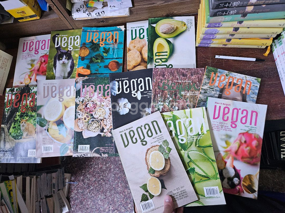 vegan 비건 잡지 26권 일괄--2