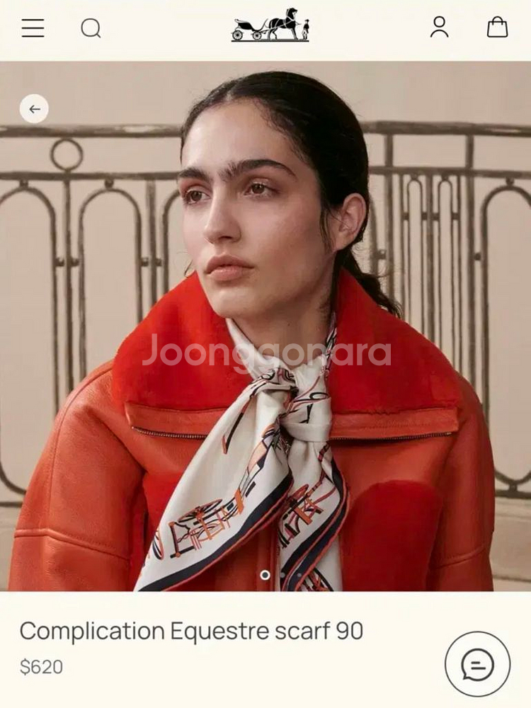 새상품 ) 에르메스 까레 스카프 Complication--1