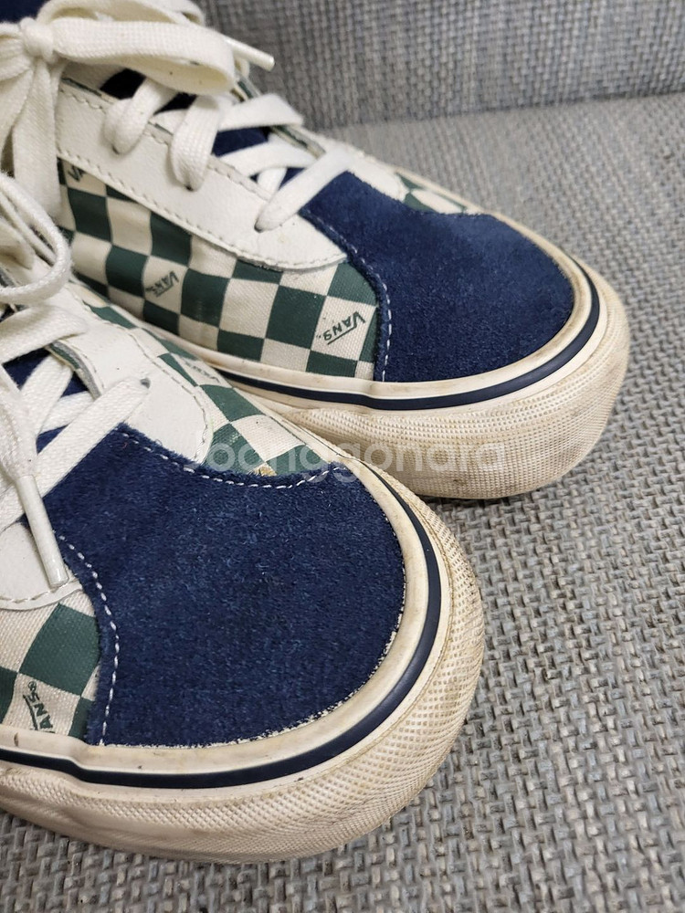 반스 체커보드 스니커즈 260--1