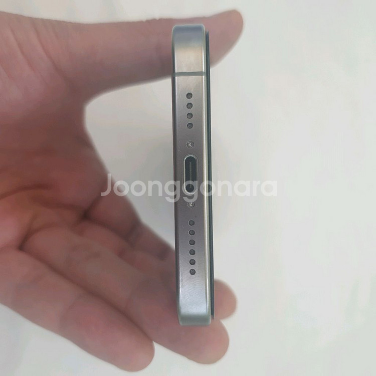 아이폰 15프로맥스 256 실버 2485--5