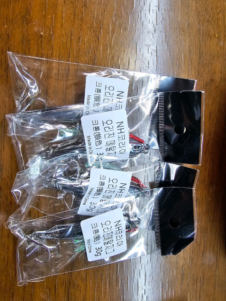 NH 코리아 에깅 메탈지그 뼈삼몰 메탈지그 19개 이미지