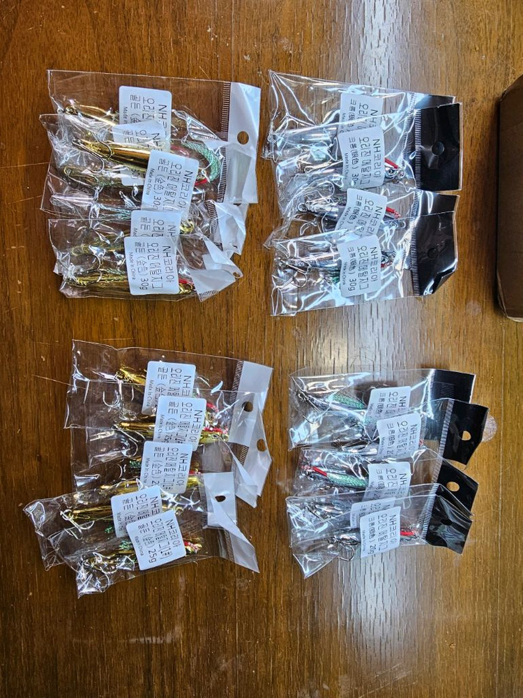 NH 코리아 에깅 메탈지그 뼈삼몰 메탈지그 19개 이미지