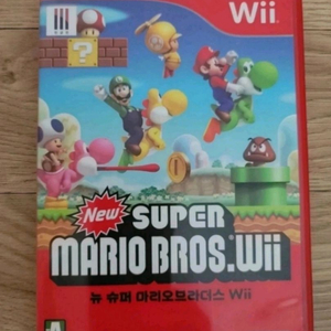 닌텐도위 wii 뉴 슈퍼마리오 브라더스위 팔아요