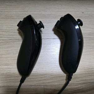 닌텐도위 wii 정품 눈차크 블랙 2개일괄 판매합니다