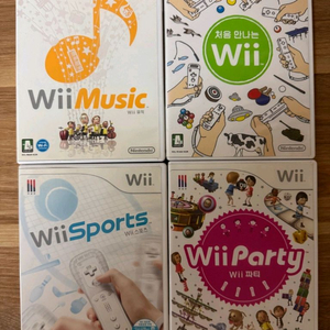 닌텐도위 wii 인기게임 4개 일괄 판매 합니다.