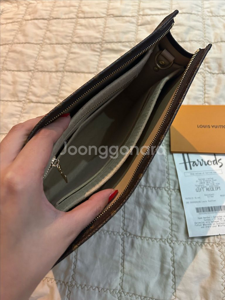 정품 루이비통 모노그램 포쉐트 토일렛26 클러치백--8