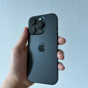 아이폰 16프로 블랙 256GB 애캐플 풀박스