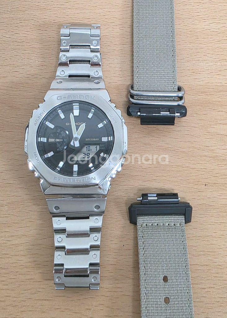 카시오 지샥 지얄오크 GM-2100C-5A 메탈--0