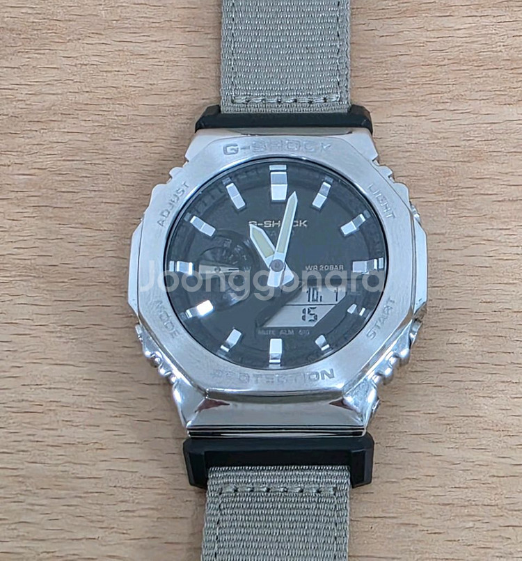 카시오 지샥 지얄오크 GM-2100C-5A 메탈--3