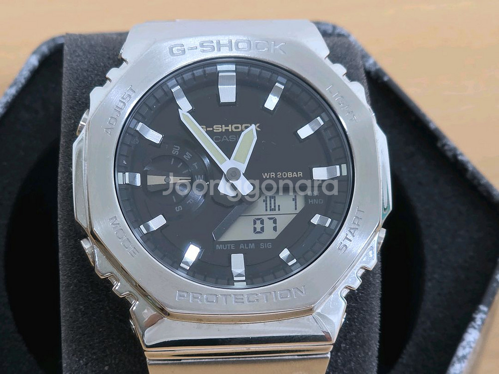 카시오 지샥 지얄오크 GM-2100C-5A 메탈--5