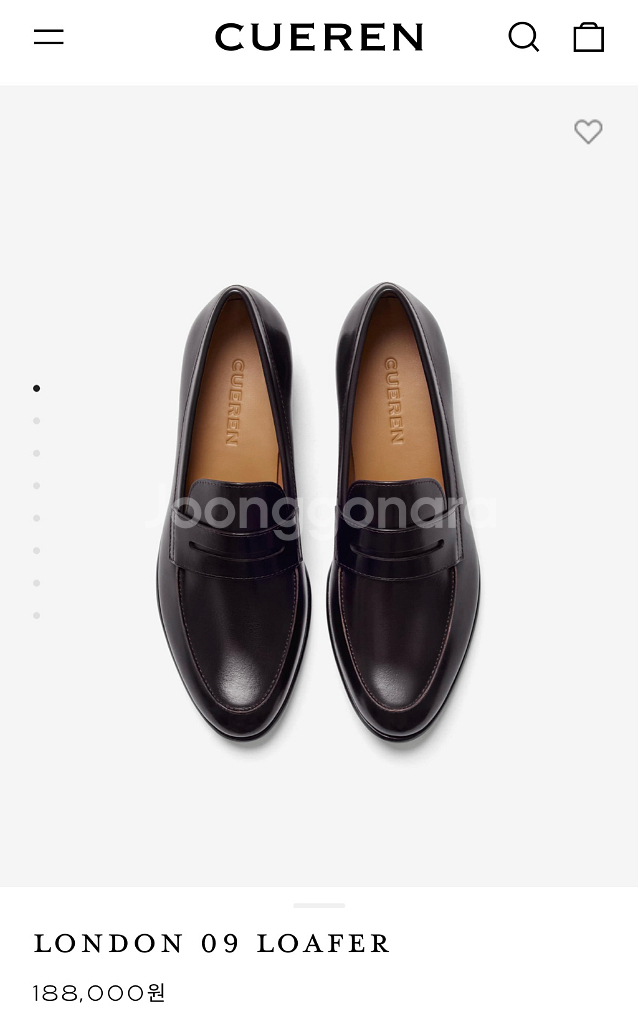 쿠에른 런던 09 로퍼 와인 235 풀박스--2