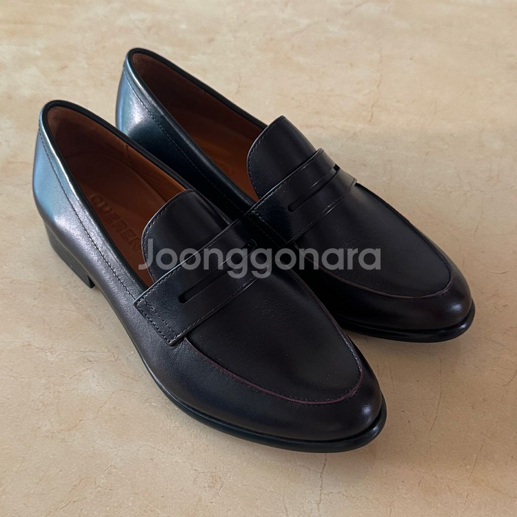 쿠에른 런던 09 로퍼 와인 235 풀박스--0