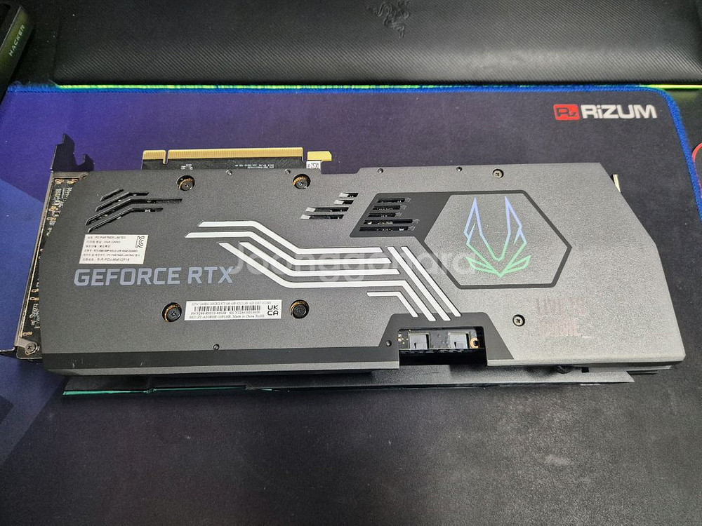 ZOTAC RTX3080 10G AMP HOLO 팝니다--4