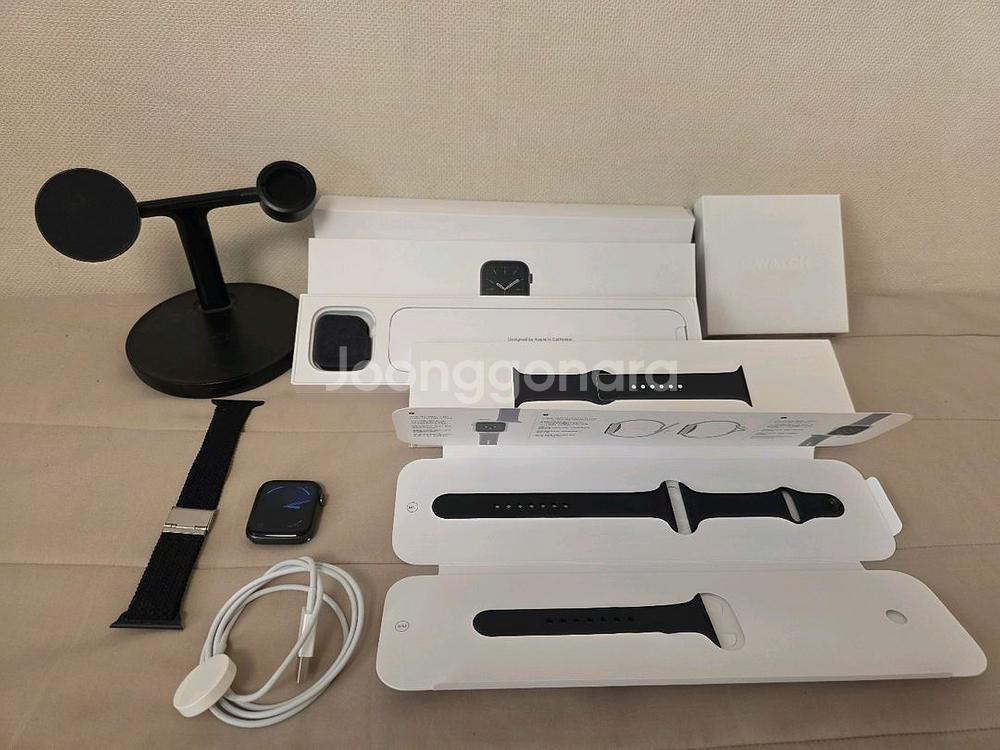 애플워치6 44mm GPS 스페이스 그레이--0