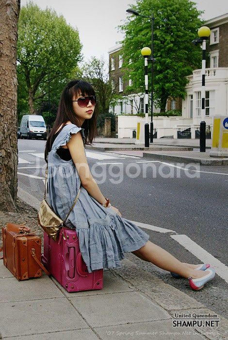 올세인츠 Allsaints 리넨 프릴 멜빵 원피스--2