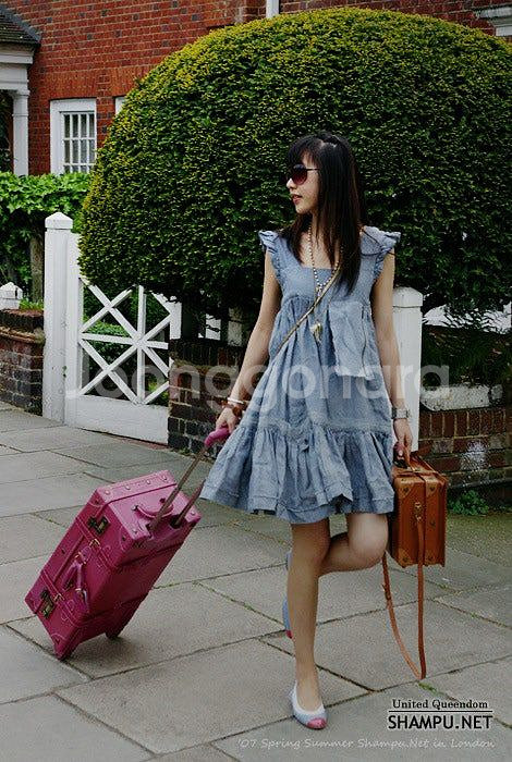 올세인츠 Allsaints 리넨 프릴 멜빵 원피스--6