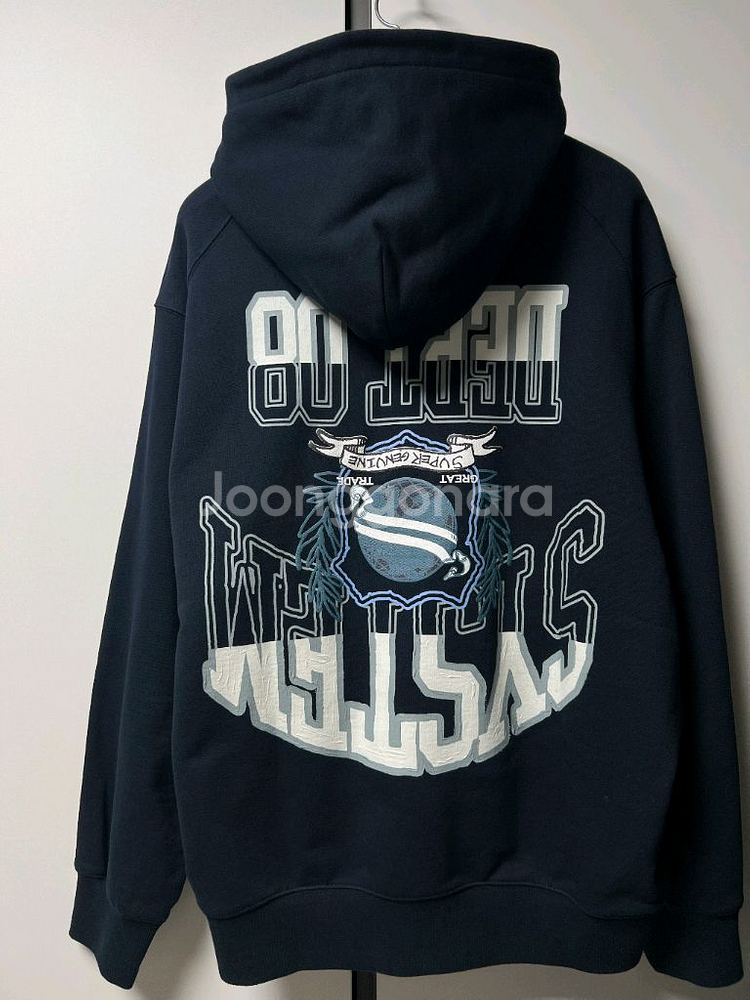 시스템옴므 후드 맨투맨 티셔츠--4