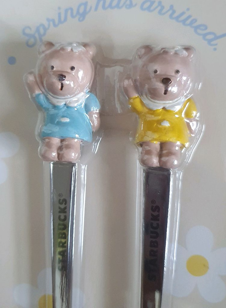 스타벅스 21 스프링 커트러리세트--1