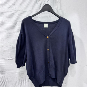 모네마켓 탐 네이비 반팔가디건 이미지