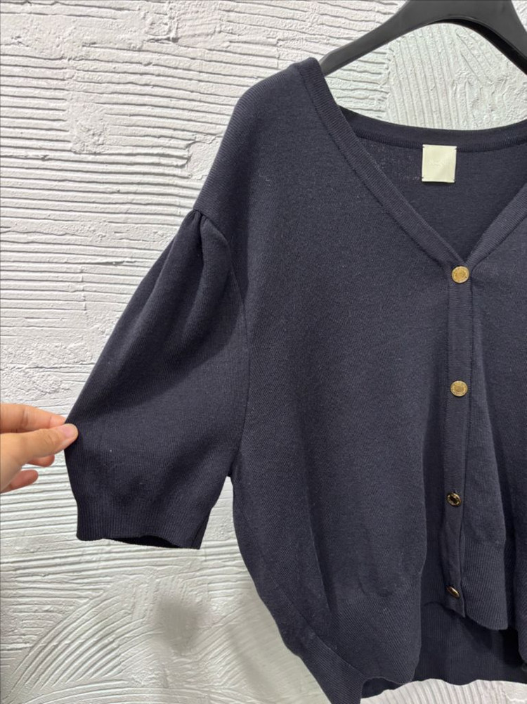 모네마켓 탐 네이비 반팔가디건 이미지