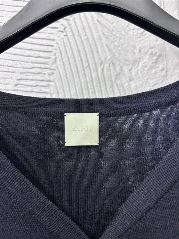 모네마켓 탐 네이비 반팔가디건 이미지
