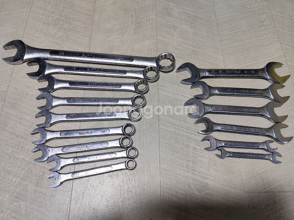 세신 버팔로 소켓렌치 + 콤비네이션 렌치 + 양구렌치--5