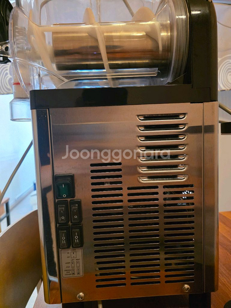 아이스트로 ssm-52 2구 슬러시 기계 (시럽 포함)--3