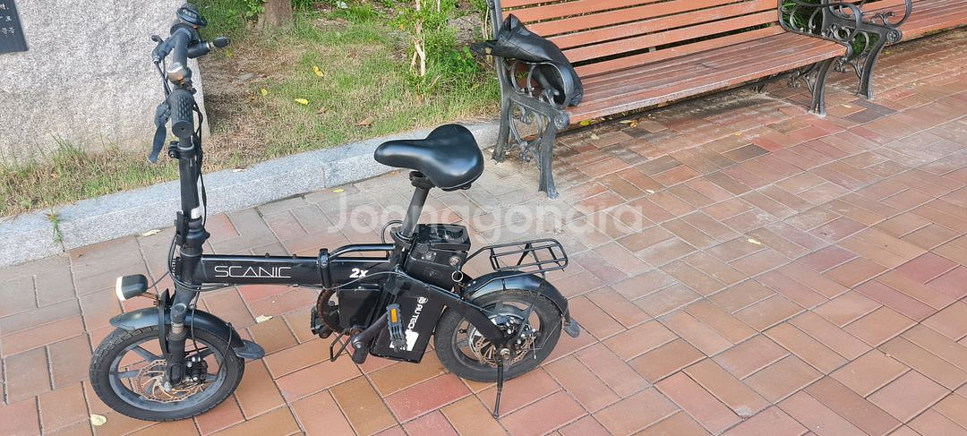 스카닉 2X 접이식 전기자전거입니다--0