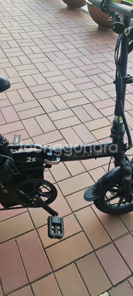 스카닉 2X 접이식 전기자전거입니다--5