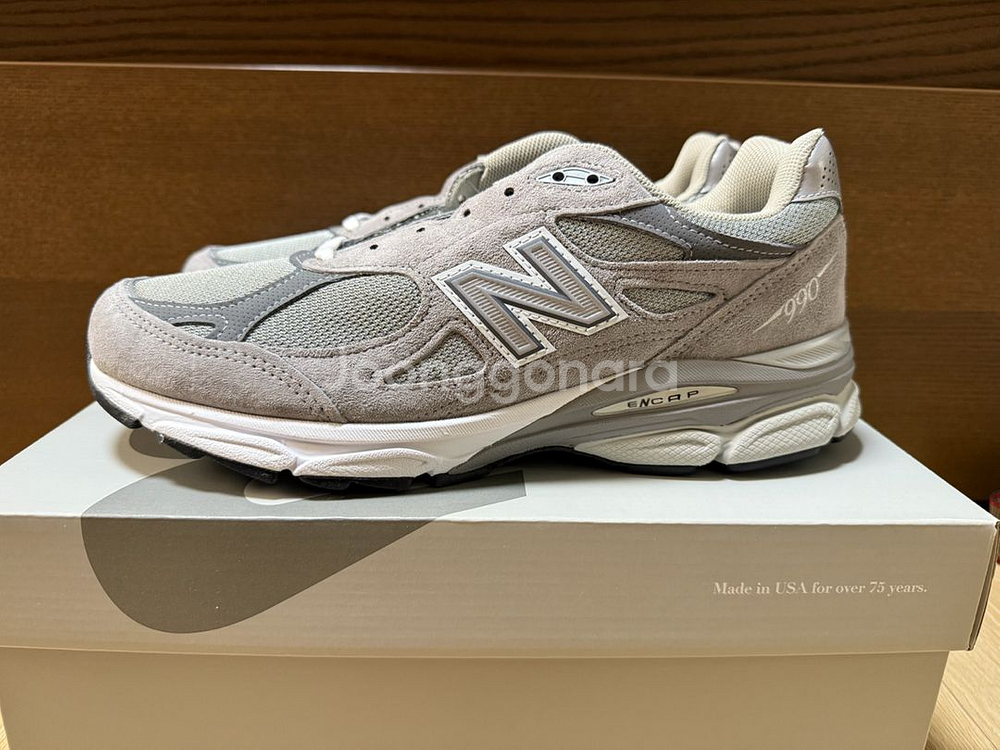 뉴발란스 990v3 280 그레이 새제품 판매합니다--0