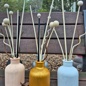 과일향 5종 세라믹 라탄 디퓨저 키트