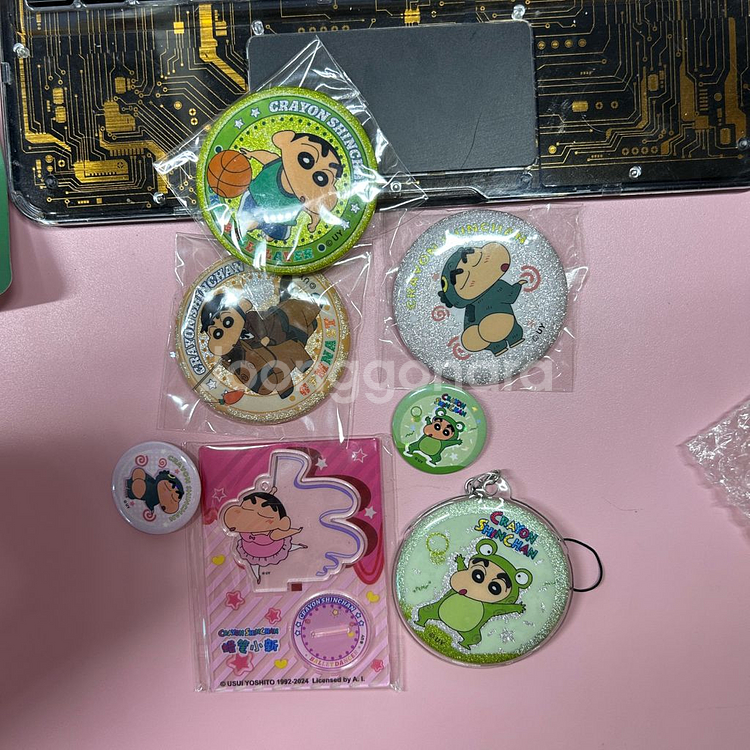 일괄 짱구는 못 밀려 굿즈 배지--0