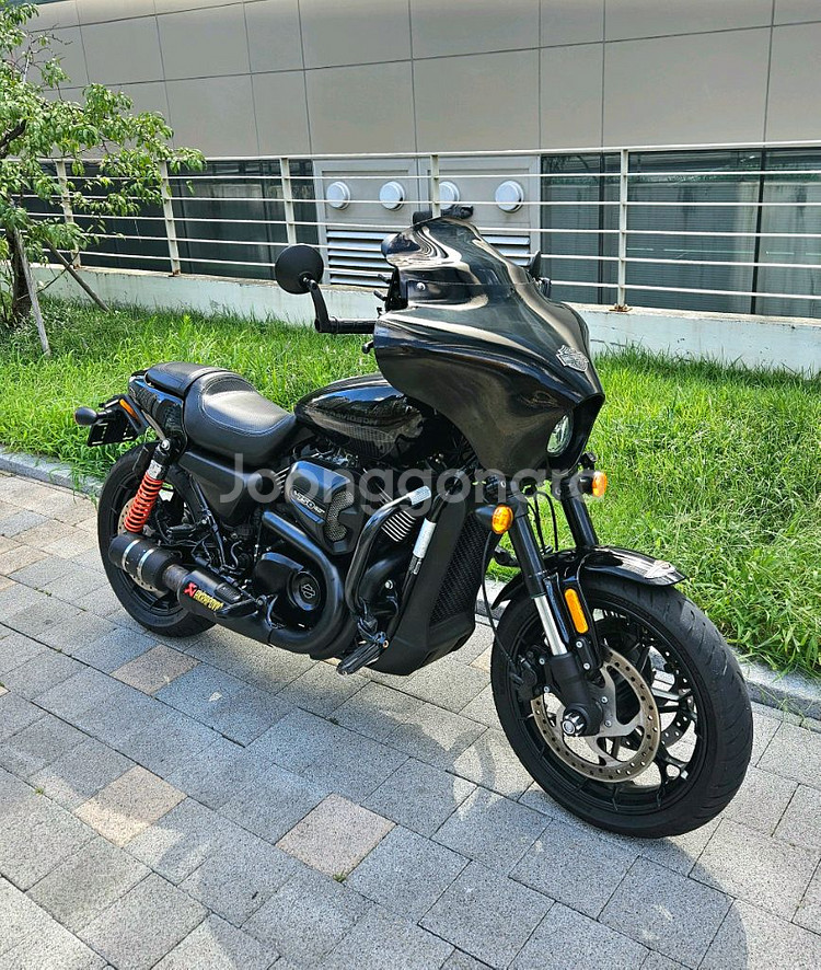 할리 스트리트로드 750 풀튜닝 판매합니다--5