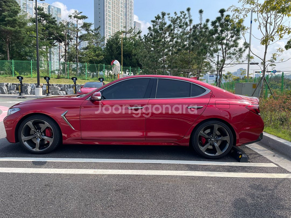 2019 제네시스 G70 3.3 터보 AWD 스포츠 프--4