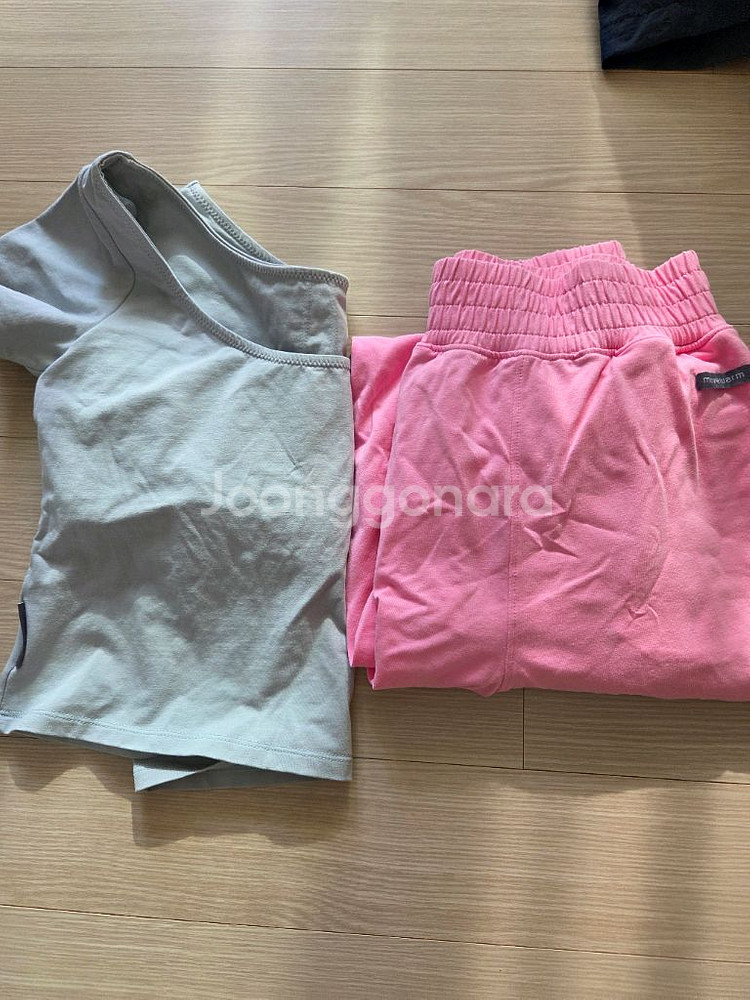 무브웜 딥유넥탑 m사이즈 fog색상--5