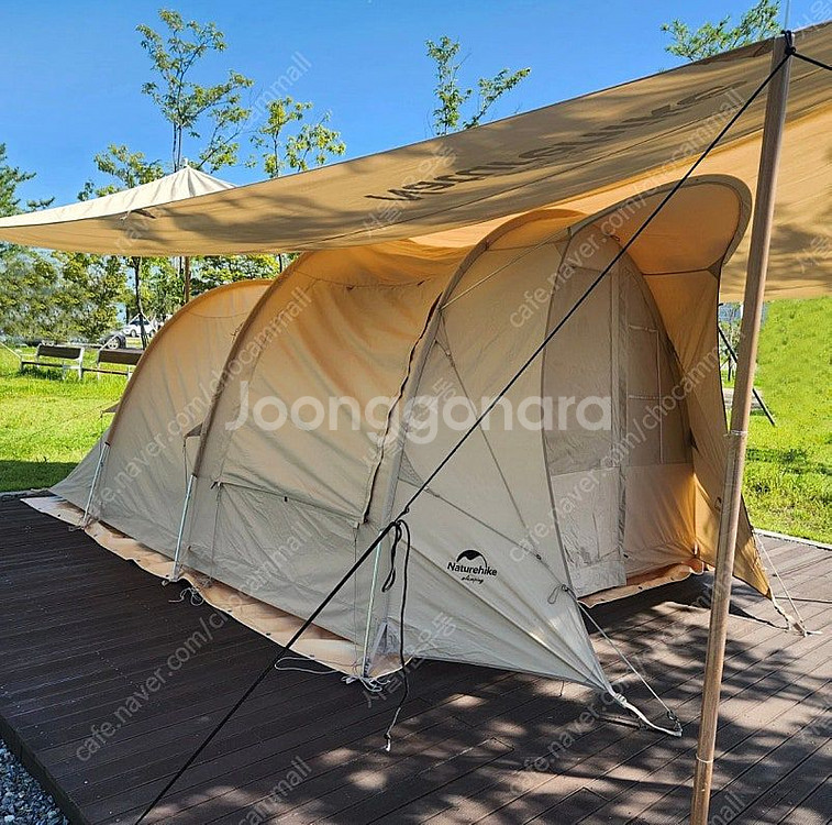 네이처하이크 터널 면텐트 Eaves 2-4인(가격내림)--0