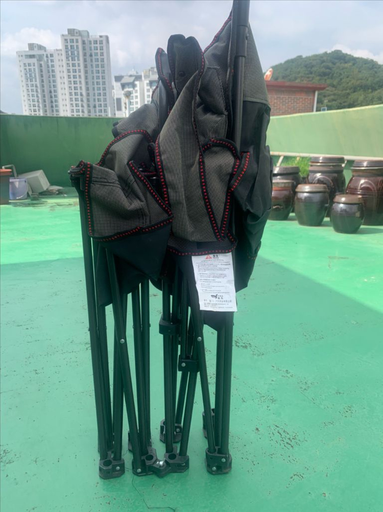 캠핑용 접이식 각도조절 발받침대 분리가능 릴렉스 캠핑의 이미지