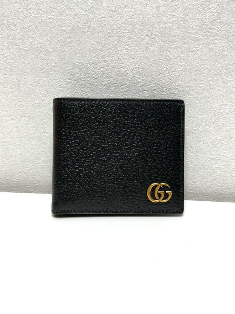 (정품/S)구찌 GG 마몬트 반지갑 블랙 이미지