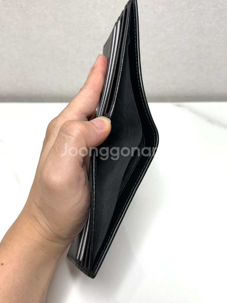 (정품/S)구찌 GG 마몬트 반지갑 블랙--4