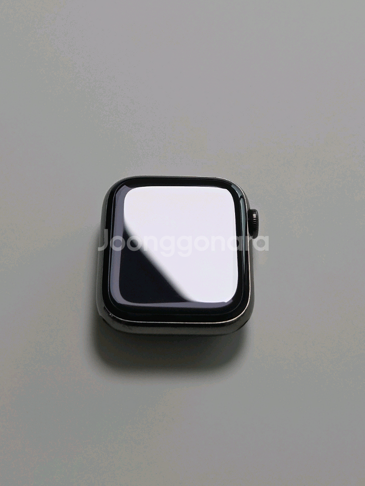 애플워치6 그래파이트 스테인리스(블랙) 44mm 셀룰러--5