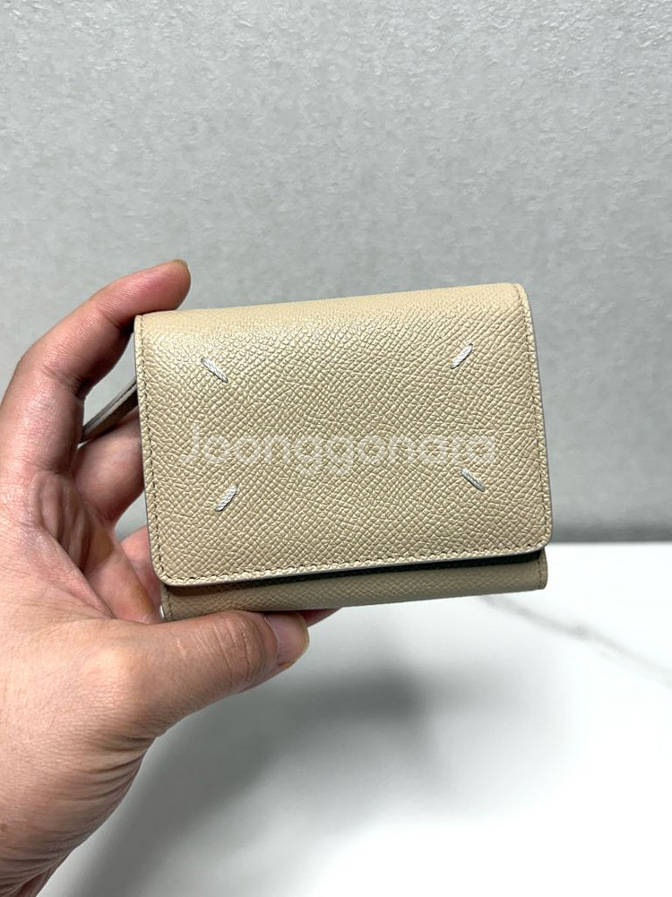 (정품/A+)메종 마르지엘라 스티치 로고 반지갑--1