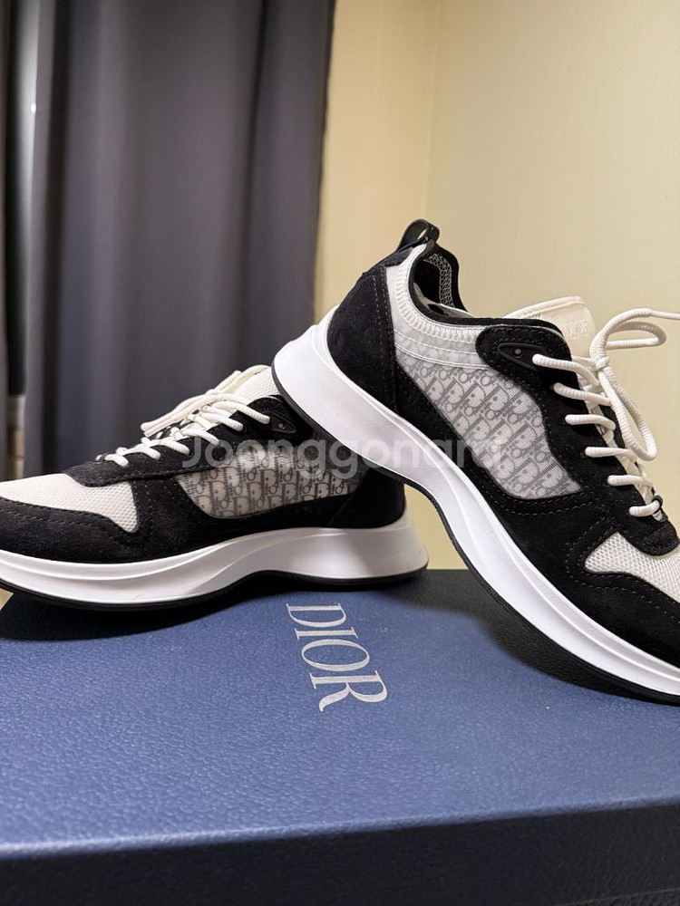 디올 b25 러너 스니커즈 43--0