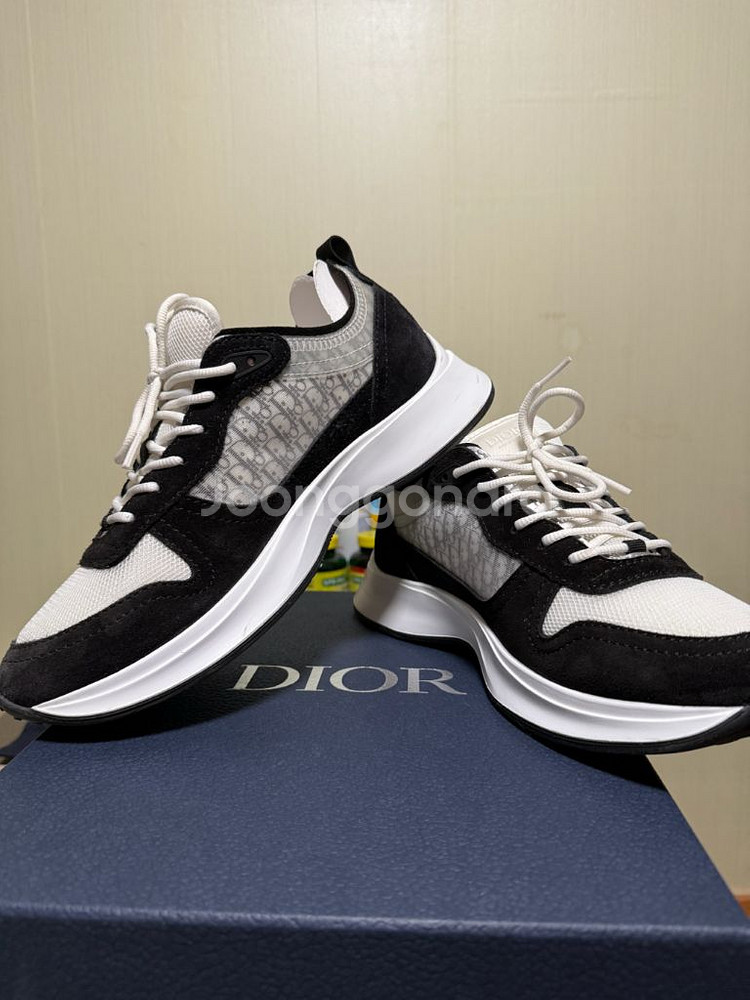 디올 b25 러너 스니커즈 43--2