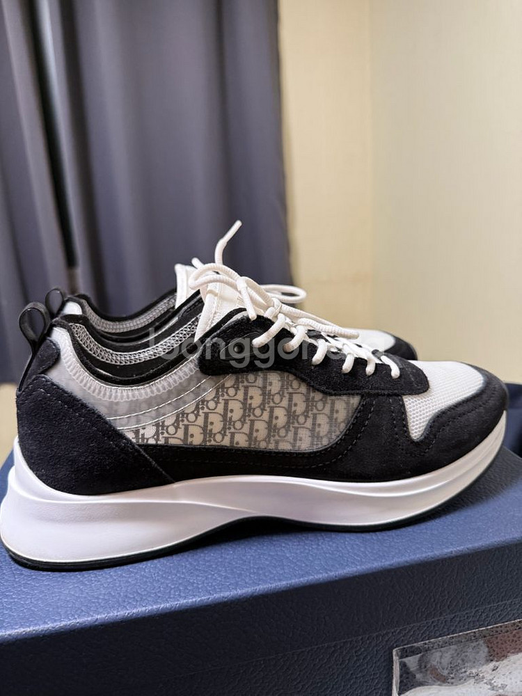 디올 b25 러너 스니커즈 43--7