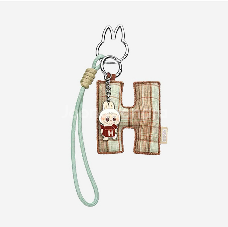 라부부 비밀번호 H 세트 미니 키링 이니셜--2