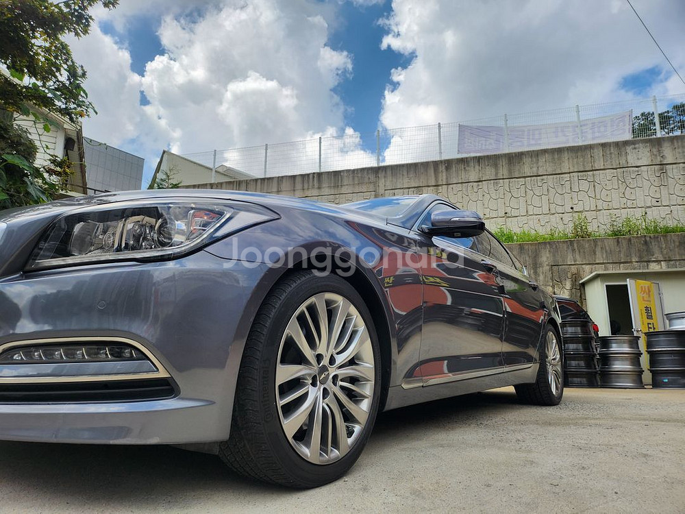 제네시스 DH G80 19인치 순정휠 중고휠 팝니다--0