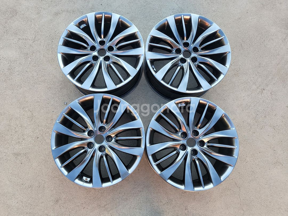 제네시스 DH G80 19인치 순정휠 중고휠 팝니다--1